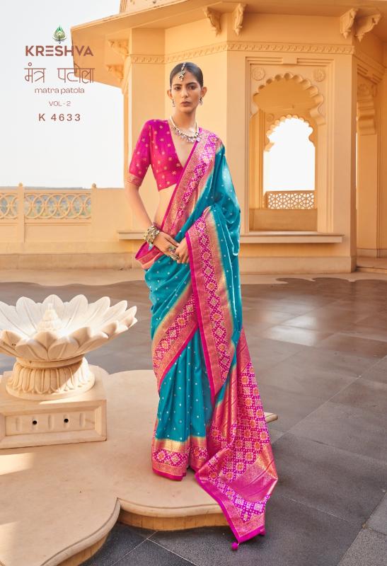 Kreshva mantra patola vol-2 patola sarees bulk